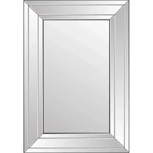 Memorabiliaoutlet Frameless Venetian Beveled Bathroom Mirror 2ft x 3ft Memorabiliaoutlet Frameless Venetian Beveled Bathroom Mirror 2ft x 3ft