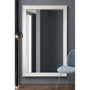 Mirroroutlet Modern White Wall Mirror - 5ft6x3ft6 Mirroroutlet Modern White Wall Mirror - 5ft6x3ft6