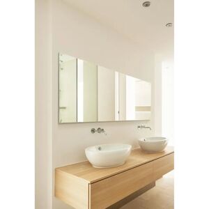 Generic Brand 160x80cm Frameless Silver Mirror - Traditional Style Generic Brand 160x80cm Frameless Silver Mirror - Traditional Style