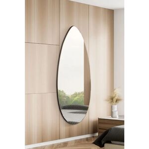 Mirroroutlet Frameless Tear Drop Mirror - 63" x 24" Mirroroutlet Frameless Tear Drop Mirror - 63" x 24"