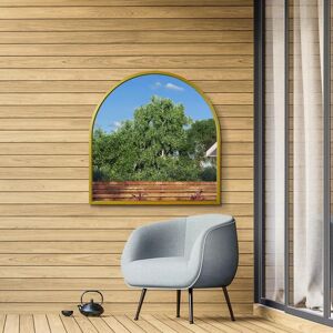 Mirroroutlet Arcus Gold Arched Garden Mirror - 39" x 39" Mirroroutlet Arcus Gold Arched Garden Mirror - 39" x 39"