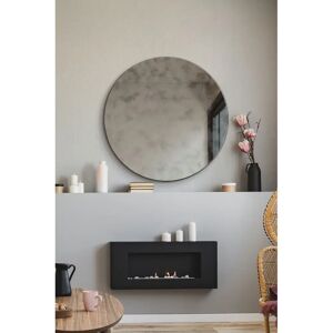 Mirroroutlet Vetus - Large Round Antiqued Wall Mirror - 24"X24" Mirroroutlet Vetus - Large Round Antiqued Wall Mirror - 24"X24"