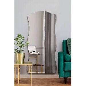 Laniatus Large Wavy Polished Edge Wall Mirror - Wall Mirror Laniatus Large Wavy Polished Edge Wall Mirror - Wall Mirror