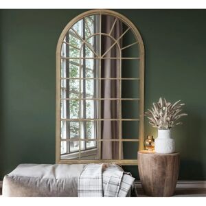 Mirroroutlet Large Sand Arched Wall Mirror - 71" X 40" Mirroroutlet Large Sand Arched Wall Mirror - 71" X 40"