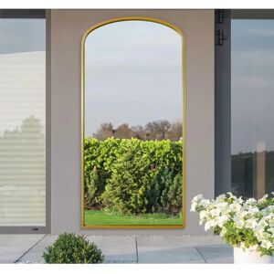 Angustus Large Gold Garden Mirror - Garden Mirror 170x85cm Angustus Large Gold Garden Mirror - Garden Mirror 170x85cm