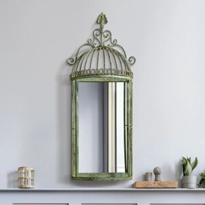 Mirroroutlet Kirkby Rustic Birdcage Mirror - Wall Decor Mirroroutlet Kirkby Rustic Birdcage Mirror - Wall Decor
