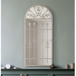 Mirroroutlet Large Rustic Arched Gothic Mirror - 55" x 26" - Mirror Mirroroutlet Large Rustic Arched Gothic Mirror - 55" x 26" - Mirror