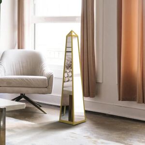 GOLD Obelisk Mirror Ornament 100x20cm - Modern Decor GOLD Obelisk Mirror Ornament 100x20cm - Modern Decor
