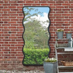 Mirroroutlet Fluctus Wave Garden Wall Mirror - 67"x31" Mirroroutlet Fluctus Wave Garden Wall Mirror - 67"x31"