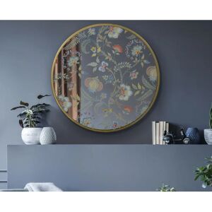 Mirroroutlet Large Gold Round Decorative Wall Mirror - 24" X 24" (60x60cm) - Wall Mirror Mirroroutlet Large Gold Round Decorative Wall Mirror - 24" X 24" (60x60cm) - Wall Mirror