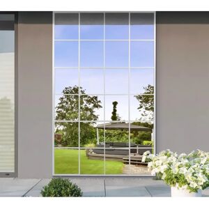 Genestra Extra Large White Garden Mirror - 174 x 110cm Genestra Extra Large White Garden Mirror - 174 x 110cm