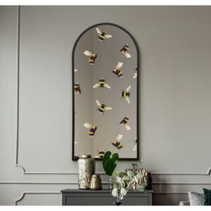 Brand Large Black Arch Bumble Bee Decor Mirror - Wall Mirror Brand Large Black Arch Bumble Bee Decor Mirror - Wall Mirror