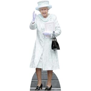 Star Cutouts - Queen 1.7m - Blanc - Cardboard cutout - Publicité Star Cutouts - Queen 1.7m - Blanc - Cardboard cutout - Publicité