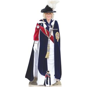 Iconicgreats Queen Camilla Garter 195cm 82cm Cardboard Cutout Iconicgreats Queen Camilla Garter 195cm 82cm Cardboard Cutout