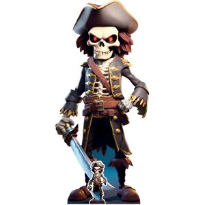 Iconicgreats - Pirate Skeleton Lifesize - Cardboard Cutout Iconicgreats - Pirate Skeleton Lifesize - Cardboard Cutout