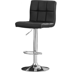 Uplands Side End Table - Round Glass Top, Chrome Frame, Black Finish Uplands Side End Table - Round Glass Top, Chrome Frame, Black Finish