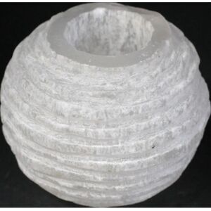 Selenitowa kulka na świecznik - 8 cm Selenitowa kulka na świecznik - 8 cm