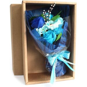 HOSTENATURA Blue Bouquet Soap Flowers - Bouquet of Soap Flowers HOSTENATURA Blue Bouquet Soap Flowers - Bouquet of Soap Flowers