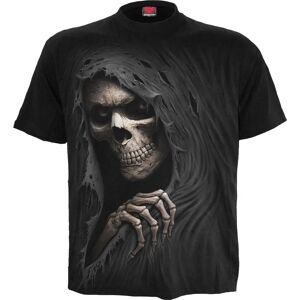 Spiral GRIM RIPPER - Svart Gothic T-skjorte - Unisex Spiral GRIM RIPPER - Svart Gothic T-skjorte - Unisex