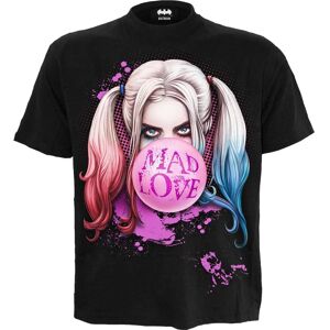 Harley Quinn MAD LOVE Black T-Shirt Harley Quinn MAD LOVE Black T-Shirt