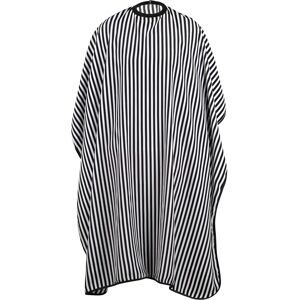 TRIXES Cape de cabeleireiro preto e branco monocromático - Ajustável, Resistente à água TRIXES Cape de cabeleireiro preto e branco monocromático - Ajustável, Resistente à água