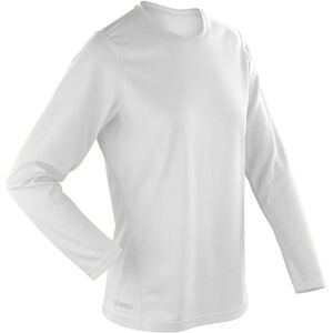 T-shirt Sportif Spiro Blanc à Séchage Rapide - Performance T-shirt Sportif Spiro Blanc à Séchage Rapide - Performance