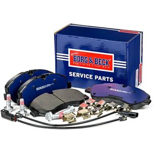 Borg & Beck Ford Transit Brake Pads - Front Set (2012+) - Bbp2414 Borg & Beck Ford Transit Brake Pads - Front Set (2012+) - Bbp2414