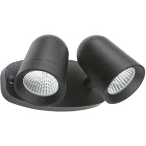 Knightsbridge Doppio Spot Floodlight - Floodlight, Black, 18W Knightsbridge Doppio Spot Floodlight - Floodlight, Black, 18W