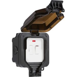Knightsbridge OP63N Interruptor Exterior Resistente a la Intemperie - Interruptor Resistente Knightsbridge OP63N Interruptor Exterior Resistente a la Intemperie - Interruptor Resistente