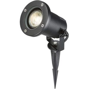 Knightsbridge - Ground Spike GU10 - Nero 230V IP65 10W Knightsbridge - Ground Spike GU10 - Nero 230V IP65 10W