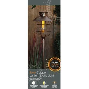 Suri 365 Industrial Lantern Copper Finish - Solar Powered LED Light Suri 365 Industrial Lantern Copper Finish - Solar Powered LED Light