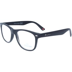 Montana MR67 Black Unisex Square Reading Glasses - +1.00 Montana MR67 Black Unisex Square Reading Glasses - +1.00