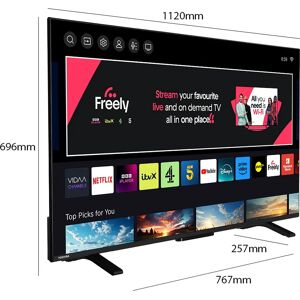 Toshiba 50UV2F53DBU 50" 4K Ultra HD Smart TV - Black Toshiba 50UV2F53DBU 50" 4K Ultra HD Smart TV - Black