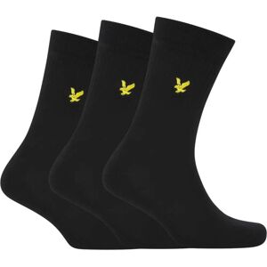 Chaussettes de sport Hamilton de Lyle & Scott - Noir - Mi-mollet - Pack de 3 - Publicité Chaussettes de sport Hamilton de Lyle & Scott - Noir - Mi-mollet - Pack de 3 - Publicité