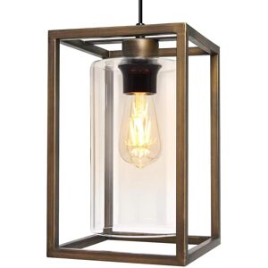 Long Life Lamp Company M0200 Vintage Brass Pendant Ceiling Lantern - Pendant Ceiling Lantern Long Life Lamp Company M0200 Vintage Brass Pendant Ceiling Lantern - Pendant Ceiling Lantern