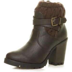 Ajvani Brown Model - Military Combat Boots Ajvani Brown Model - Military Combat Boots