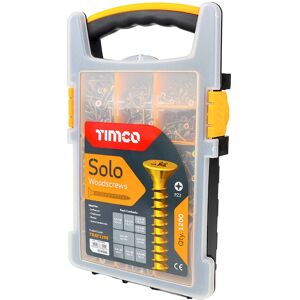 TIMco Solo Woodscrews - 1200 Screws - Wood Screws for Construction TIMco Solo Woodscrews - 1200 Screws - Wood Screws for Construction
