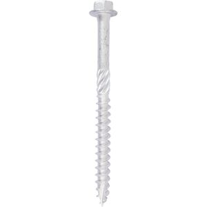 TIMCO Tornillos para madera - Cabeza hexagonal Flange - Exterior plateado - Tornillos TIMCO Tornillos para madera - Cabeza hexagonal Flange - Exterior plateado - Tornillos