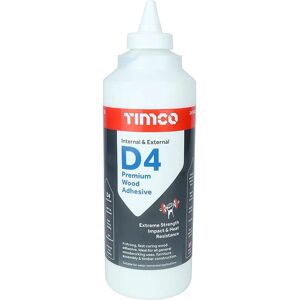 TIMco - D4 Premium Wood Adhesive - White - 1L - Adhesive TIMco - D4 Premium Wood Adhesive - White - 1L - Adhesive