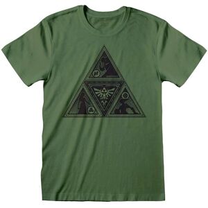 T-Shirt The Legend Of Zelda Triforce à Manches Courtes - Coupe Standard - Publicité T-Shirt The Legend Of Zelda Triforce à Manches Courtes - Coupe Standard - Publicité