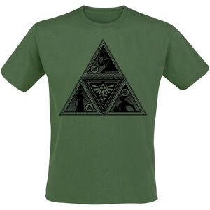 T-shirt The Legend Of Zelda Triforce - Manches courtes - Coupe régulière T-shirt The Legend Of Zelda Triforce - Manches courtes - Coupe régulière