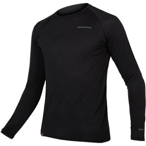 Endura BaaBaa Blend Long Sleeve Base Layer - Black - Base Layers Endura BaaBaa Blend Long Sleeve Base Layer - Black - Base Layers