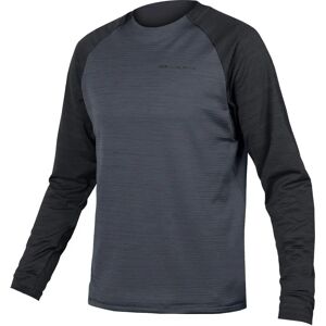 Endura Black S Fleece MTB Jersey - Jersey Endura Black S Fleece MTB Jersey - Jersey