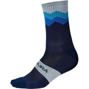 Endura Navy Jagged Socks - S/M Cycling Socks Endura Navy Jagged Socks - S/M Cycling Socks