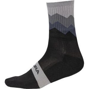 Endura Black Jagged Socks - S/M - Socks Endura Black Jagged Socks - S/M - Socks