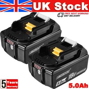 Makita 18v 6.0ah Twin Pack Battery - Model BL1860B Makita 18v 6.0ah Twin Pack Battery - Model BL1860B