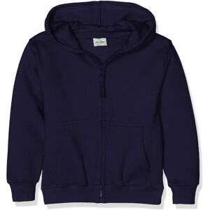 AWDis Kinderen Hoodie - Marineblauw - Volledige rits - Sweatshirt AWDis Kinderen Hoodie - Marineblauw - Volledige rits - Sweatshirt
