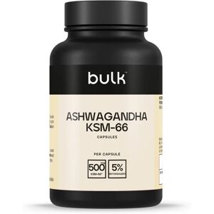 Bulk KSM-66 Ashwagandha Kapszula - 500 mg - 90 kapszula Bulk KSM-66 Ashwagandha Kapszula - 500 mg - 90 kapszula