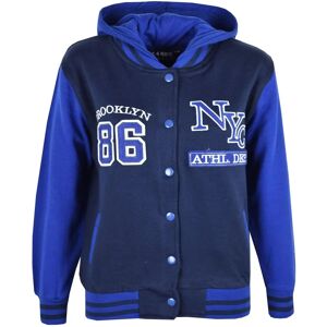 A2Z 4 Kids Sweat à Capuche Baseball Marine - Veste - Publicité A2Z 4 Kids Sweat à Capuche Baseball Marine - Veste - Publicité
