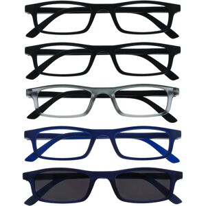 Opulize Navy Blue Lesebrille - +2.00 Dioptrien Opulize Navy Blue Lesebrille - +2.00 Dioptrien